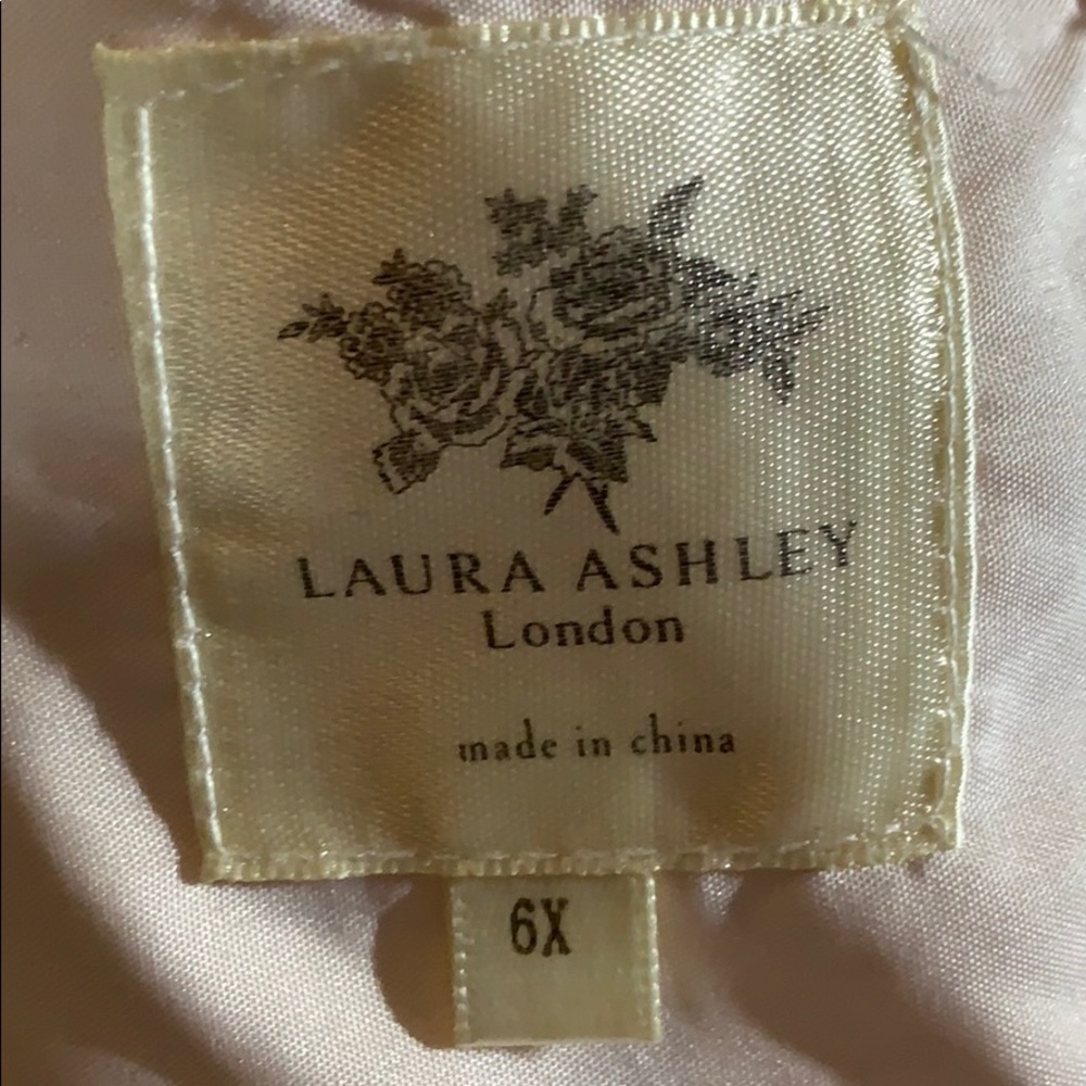 🌈 3 for $25 🌈 Laura Ashley Spring Flower Girl Dress - Picture 7 of 8